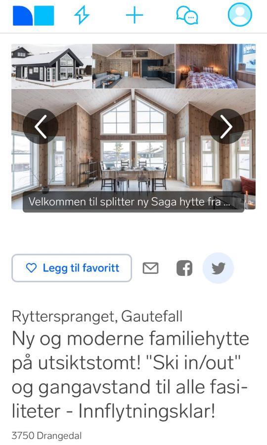 Rytterlia 6 Villa Drangedal Eksteriør bilde